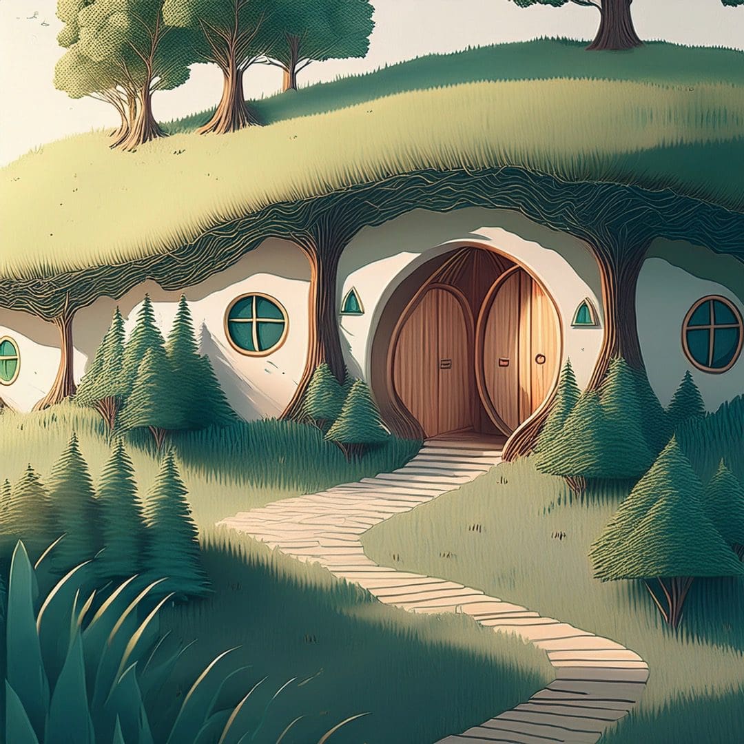 The Hobbit Haven (De Hobbit Hol) – Sprookjesachtig Overnachten in de Dijk De Hobbit Hol, een unieke, duurzame overnachtingsplek geïntegreerd in de Geniedijk.