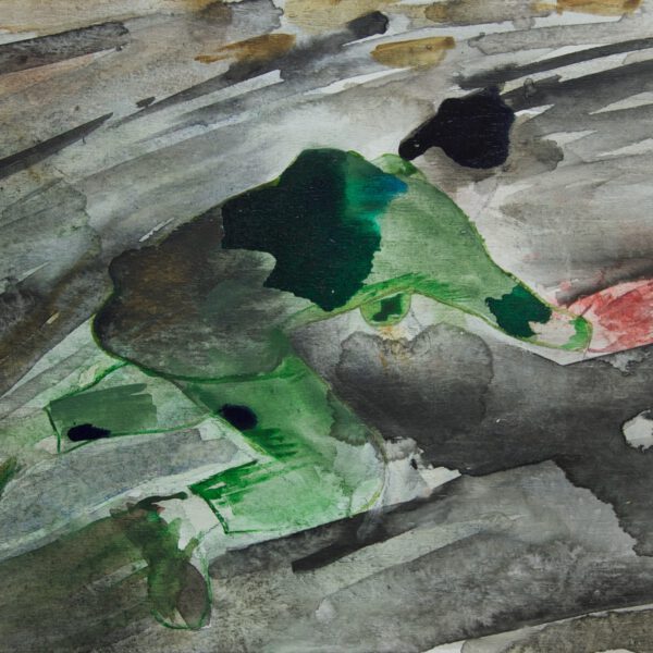 Syncope schilderij 04 loopgraaf documentaire installatie figuratie compositie