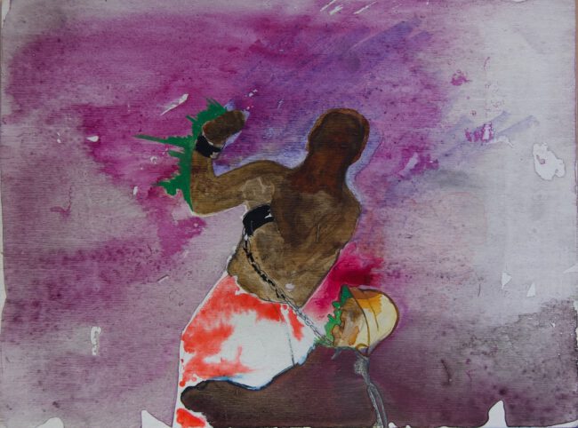 Syncope 46 – Colonial Syncope schilderij 46 colonial documentaire installatie figuratie compositie